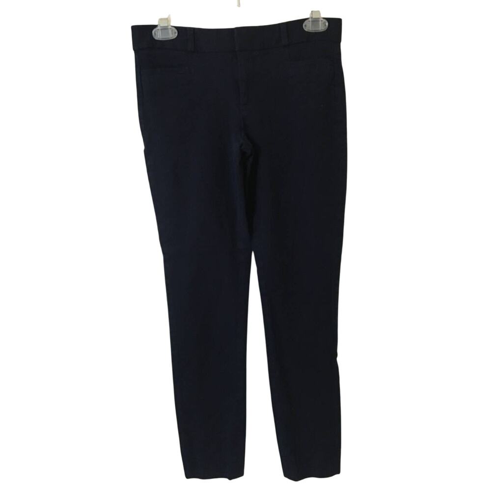 Banana Republic Sloan 2L Navy Blue Pants With 2 Small Pockets Front & Back